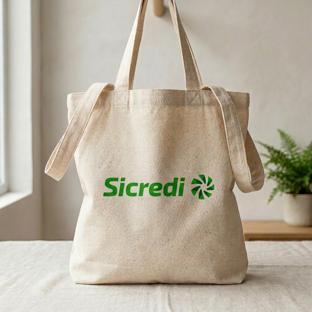 Ecobag Algodão Cru