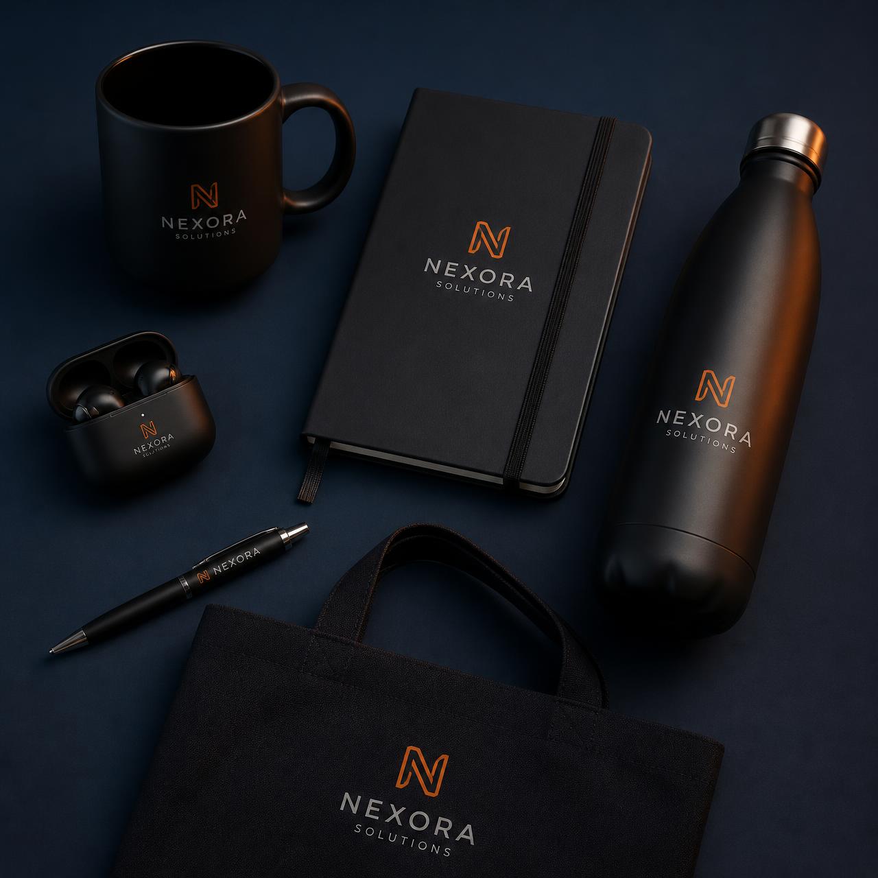 Kit de brindes corporativos personalizados